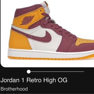 Nike Youth Sneakers - Purple, Yellow, White